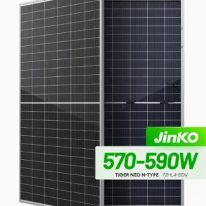 Jinko 72HL4-BDV 570-590 Watt BIFACIAL MODULE WITH DUAL GLASS