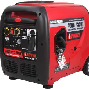 AiPower SM4500i 4000-Watt Remote Control Silent Inverter Generator