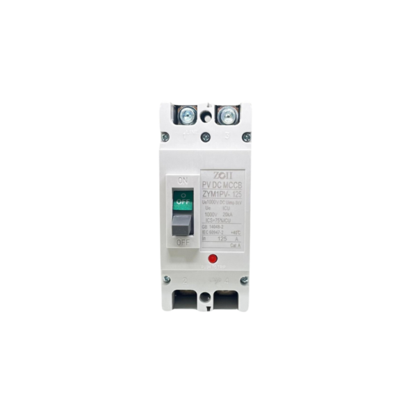 DC MCCB Molded Case Circuit Breaker 125A 150A 200A 250A  For Solar System Use.