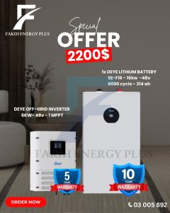 🌙 ✅ LifePo4 Battery ✅ Inverter