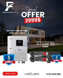 ✅ Inverter ✅ lithium battery