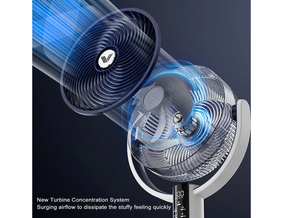 F3 Multi-Functional Floor Standing Circulation Fan